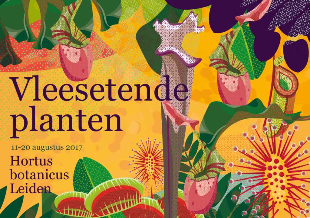 Tentoonstelling vleesetende planten Hortus Leiden