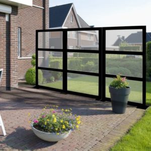 doorzichtig windscherm