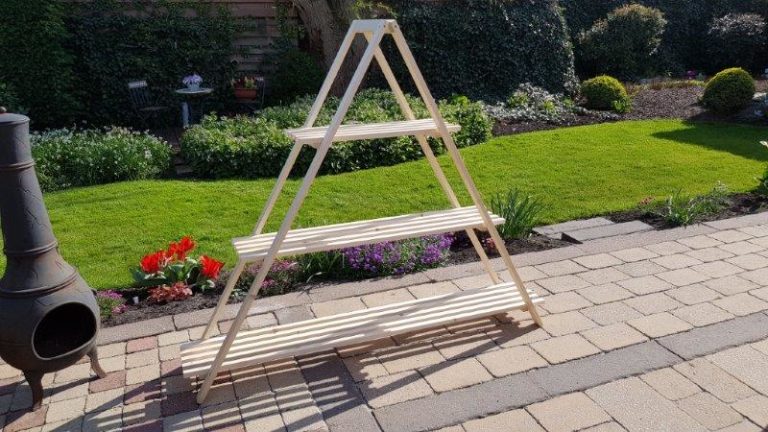 Etagere kruiden kruidenrek plantenrek Tuinhappy.nl