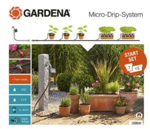 Gardena micro drop systeem voor planten in potten