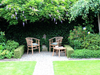 Voorbeeld onderhoudsvrije tuin
