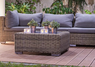 Tuinhappy - Wicker loungeset
