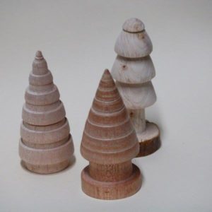 Houten boompjes