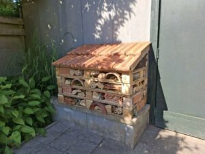 Insectenhotel van Mark Lommen uit Someren